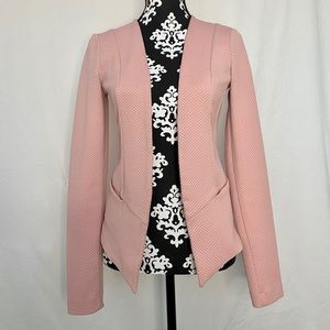 Maurices Open Front Pink Blazer